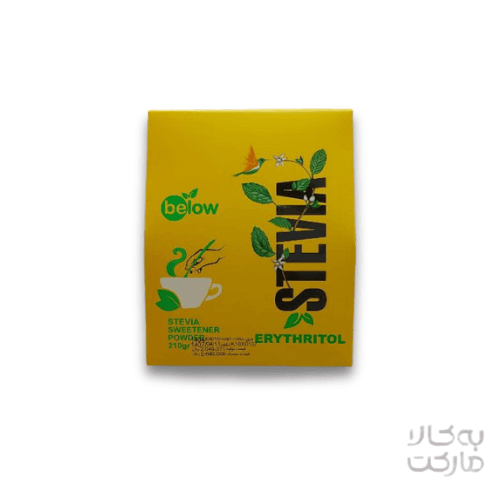 تصویر محصول پودر شیرین کننده اریتریتول مخصوص نوشیدنی بیلو_210گرم