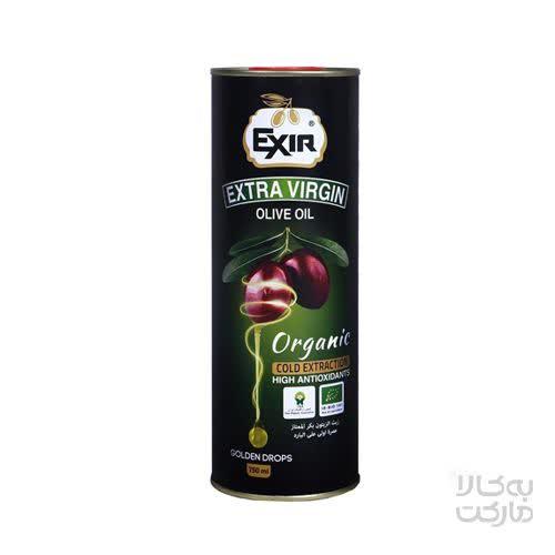 روغن زیتون فرابکر ارگانیک 750 سی سی قوطی اکسیر 