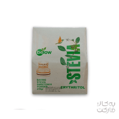 تصویر محصول پودر شیرین کننده اریتریتول مخصوص آشپزی بیلو_210گرم