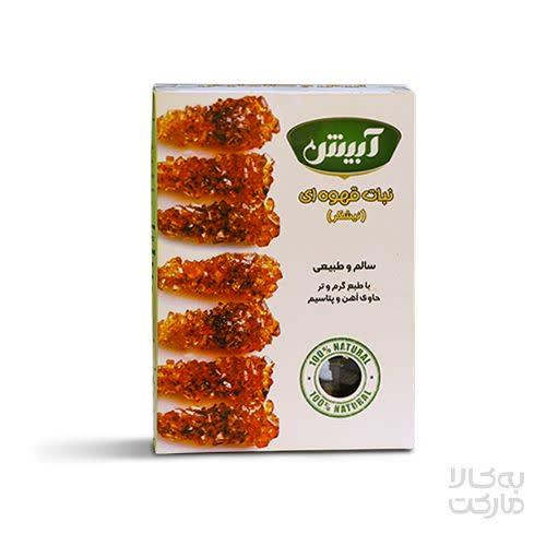 تصویر محصول نبات قهوه ای چوبی 300 گرم طبیعی آبیش