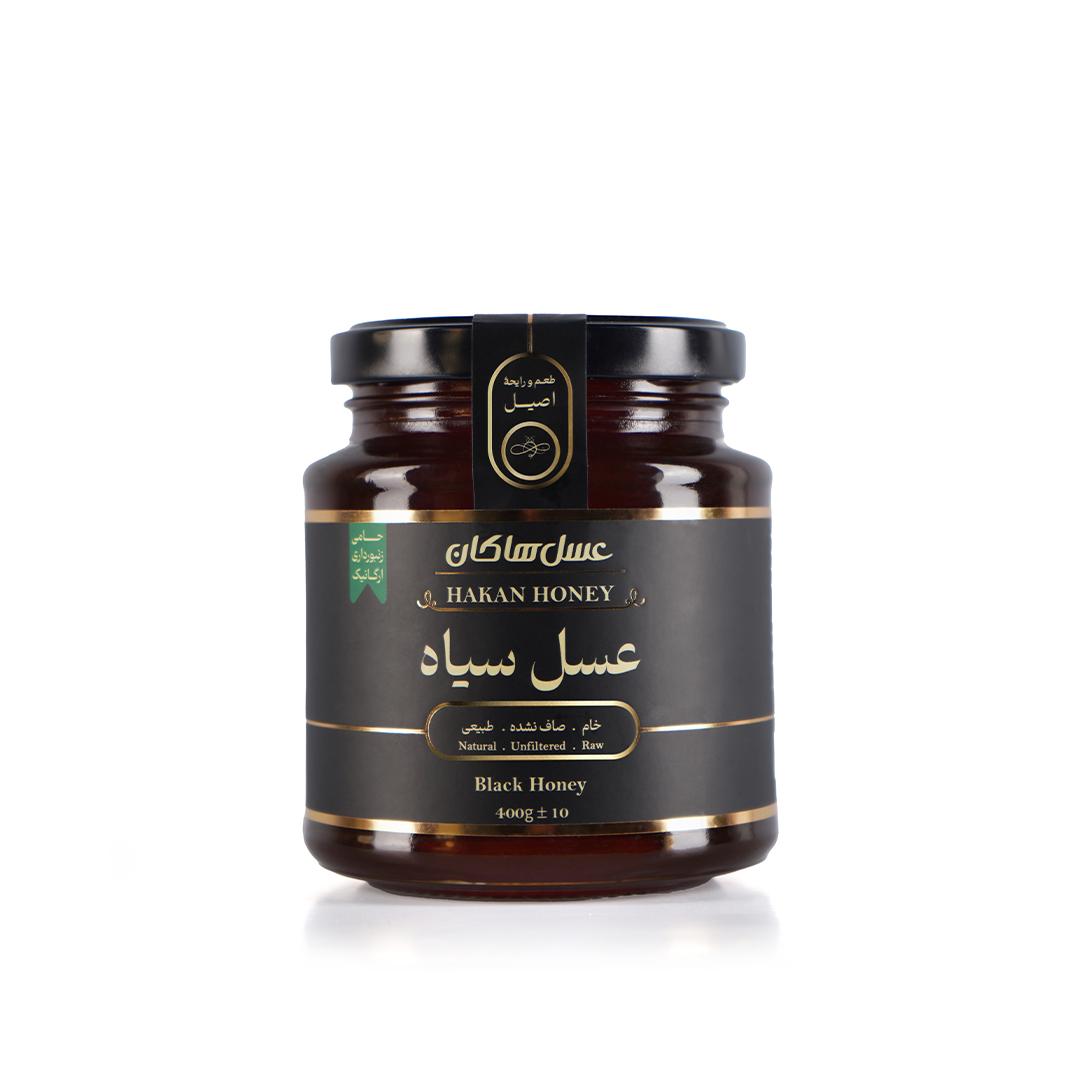 عسل سیاه 400 گرم هاکان