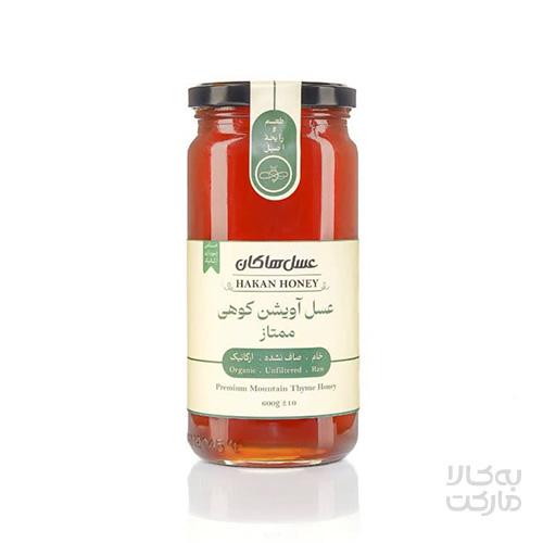عسل آویشن ممتاز ارگانیک 600 گرم هاکان
