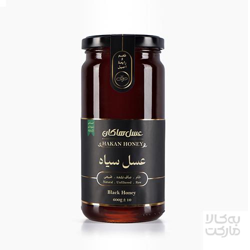 عسل سیاه 600 گرم هاکان
