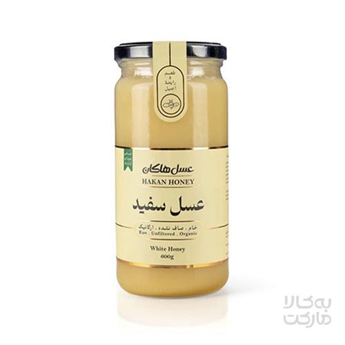 عسل سفید ارگانیک 600 گرم هاکان
