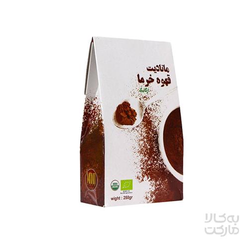 قهوه خرما ارگانيک 250 گرمی ماناديت