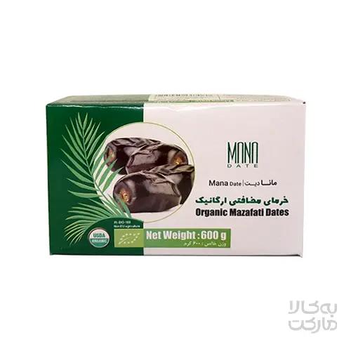 رطب مضافتی درشت ارگانیک 600 گرمی (ویژه تهران)